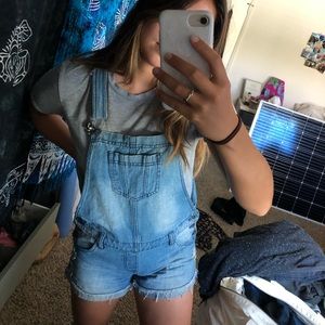 Overall Shorts